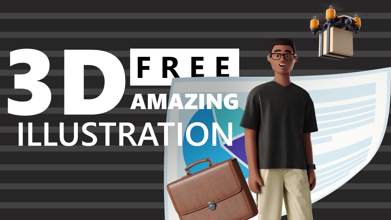 New Amazing 3D Free Illustration For Your UI UX Design 2022 ...