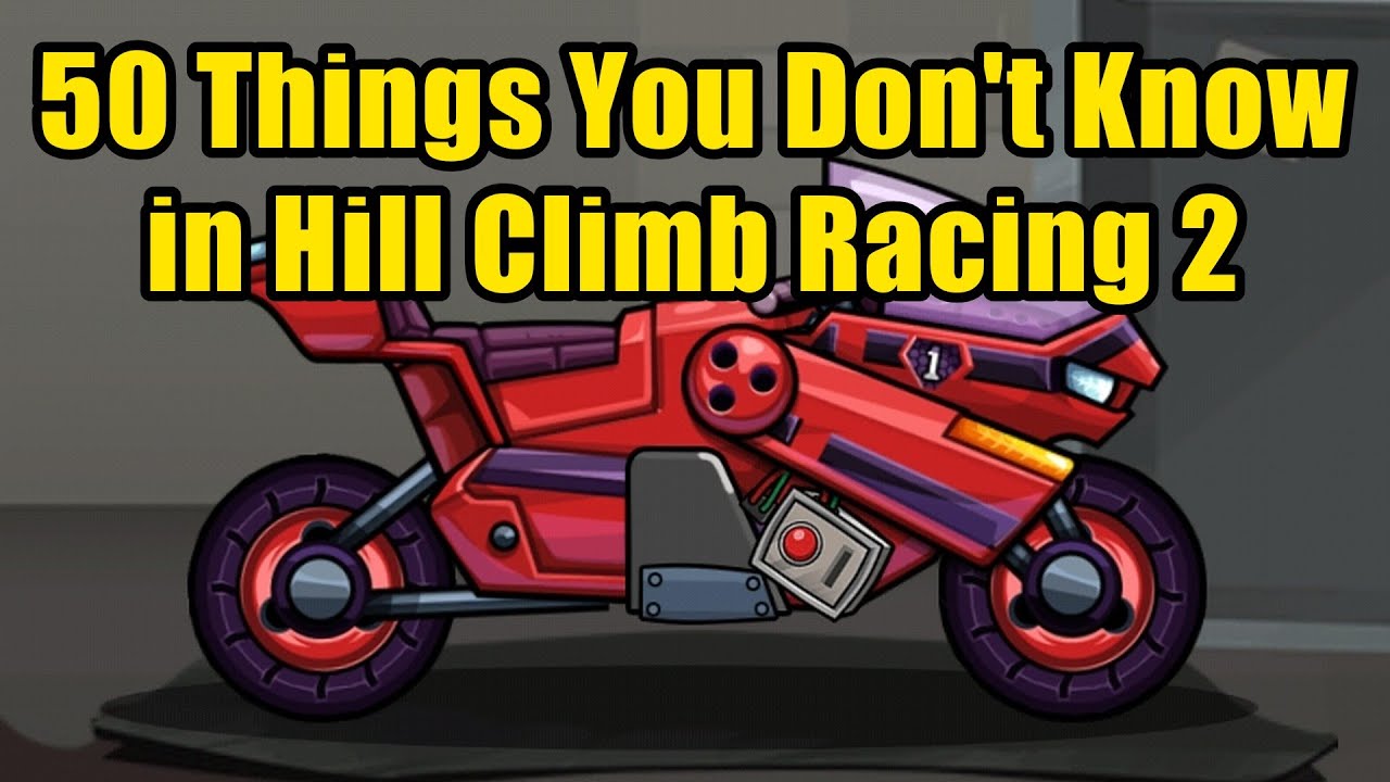 YOU DIDN'T REALISE THESE IN HILL CLIMB RACING 2