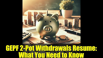 GEPF 2-Pot Withdrawals Resume: What You Need to Know