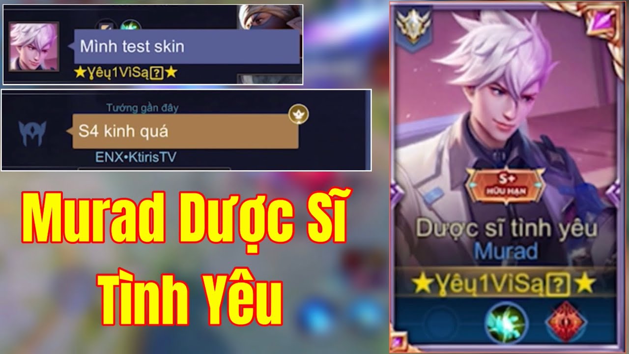 Hình nền Murad Dược Sĩ Tình Yêu và Yena Giảng Viên Tình Ái  LVGamesnet  Liên Quân Mobile
