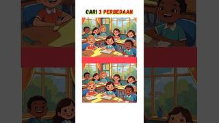  Tantangan Cari 3 Perbedaan Yang Bikin Otak Ngebul  trending viral  kuistebakgambar quiz