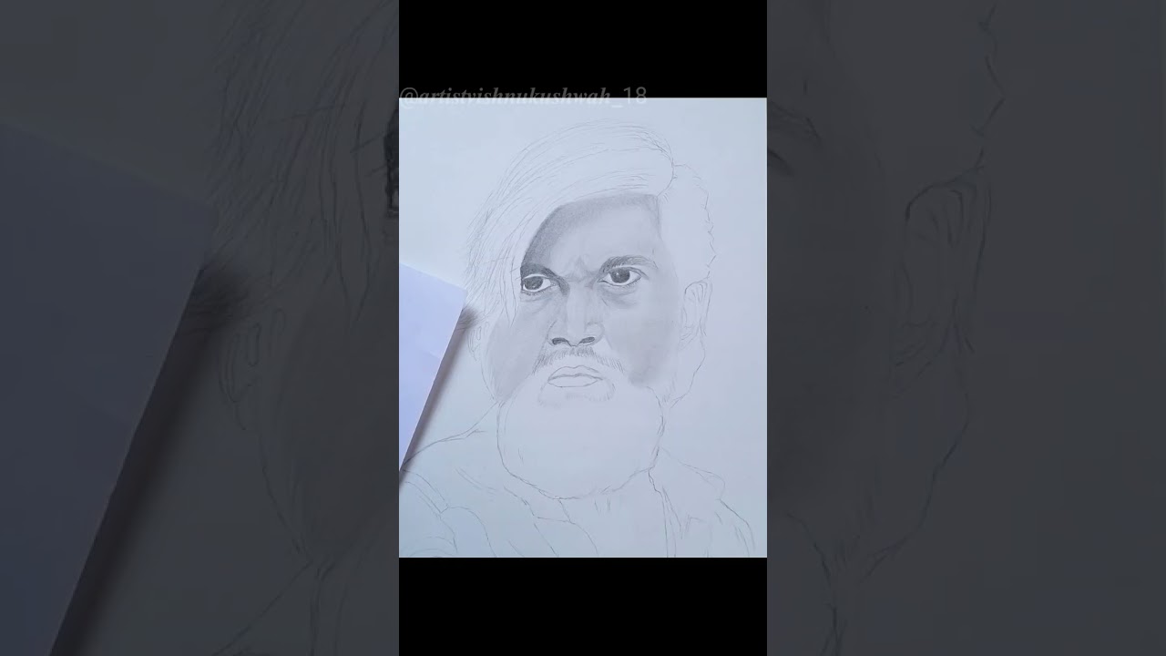 ROCKING STAR YASH DRAWING 