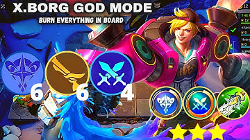 X.BORG SLAUGHTER ASTRO SWORDSMAN GUNNER NEW META COMBO | MLBB MAGIC CHESS BEST SYNERGY COMBO TERKUAT