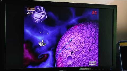 HeatSinks & Super StarDust AGA on the Amiga 500 E-UAE 68k #amiga500 #pistorm #framethrower 