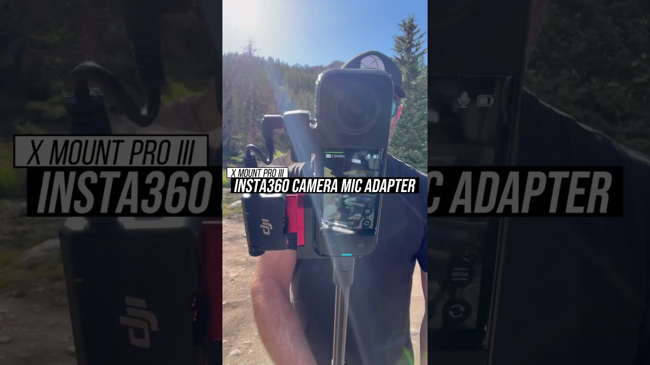 X Mount 360 Pro III Insta360 DJI Mic Adapter