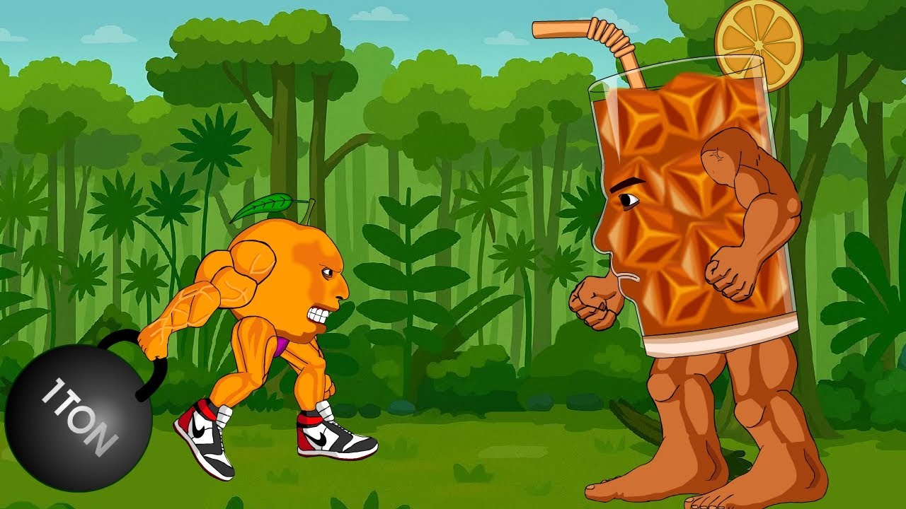 Udin Din Din Dun vs Brr Es Teh Patipum. Brainot Animation.