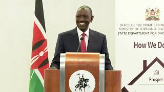 President Ruto  We had to make difficult decisions to stabilize the economy