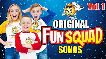 Fun Squad Official Music Videos Compilation on Kids Fun TV! (Vol 1)