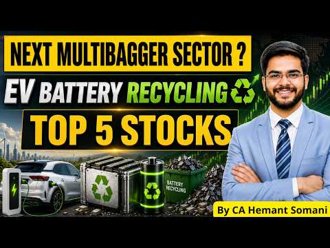 Top 5 EV Battery Recycling Stocks BOOMING NOW 📈| Best Hidden Stocks