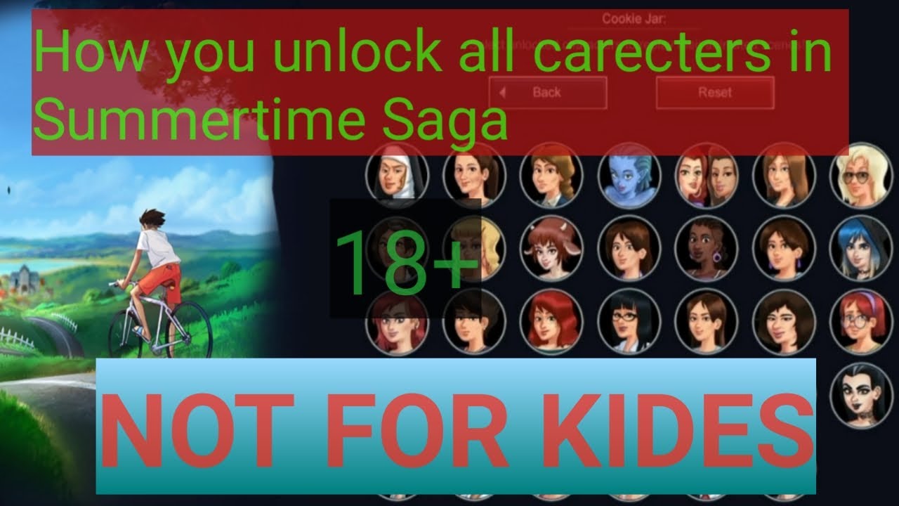 HOW YOU UNLOCK ALL CHARACTERS COCKIS JAR IN SUMMERTIME SAGA - YouTube