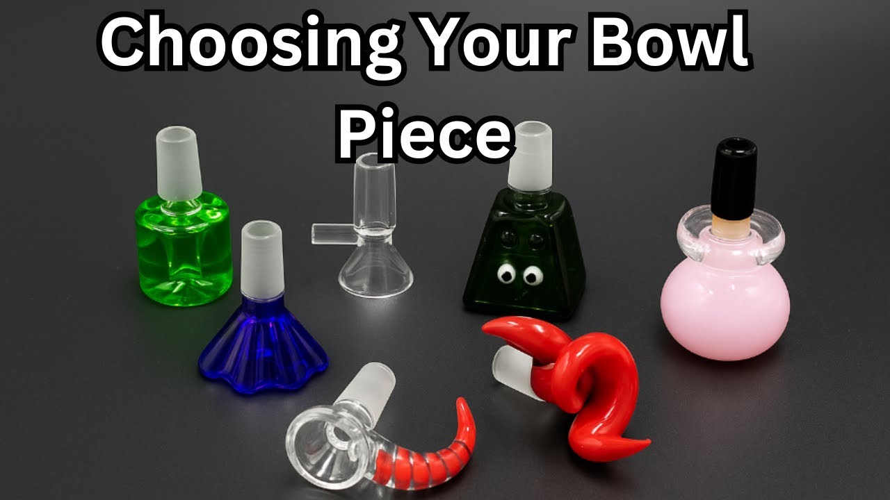 How to choose a bowl piece for your bong? | 14 mm bowls and their variations