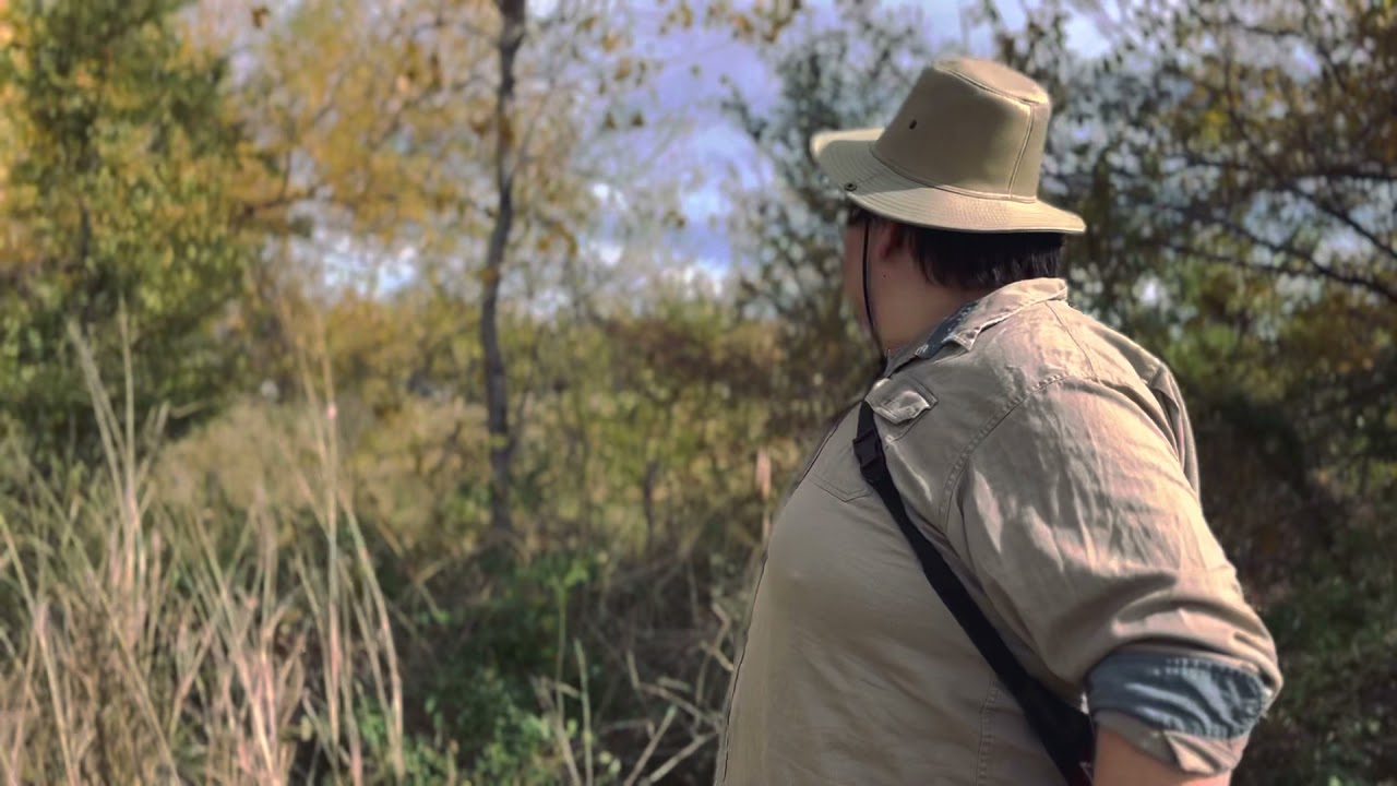 My hat fell off this epic shot