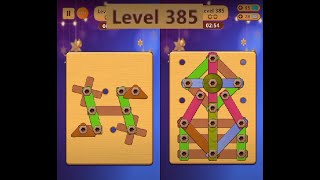 Wood Nuts & Bolts Puzzle - Level 385