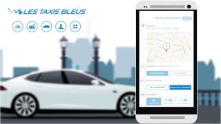 Taxis Bleus iOS et Android screenshot 1