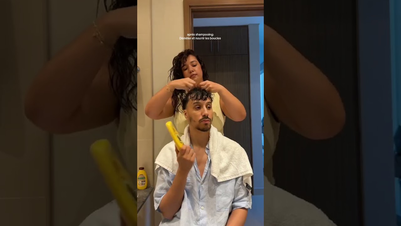 Sa routine à l'eau la 😂