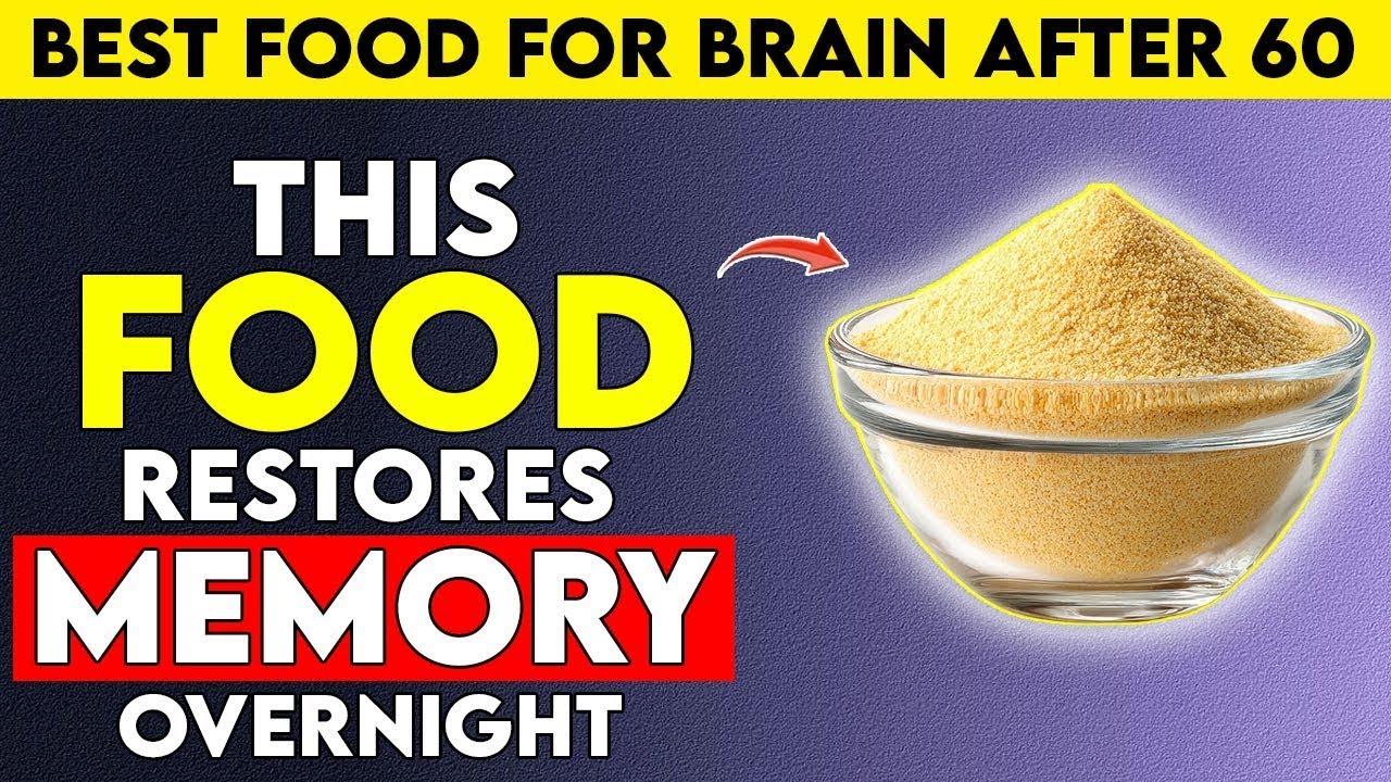 Top 3 Grains That Repair Your Brain While You Sleep.