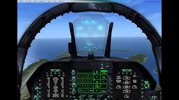 FSX VRS Superbug Carrier landing