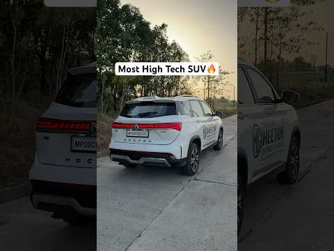 Most High Tech SUV🔥 ft. New MG Hector