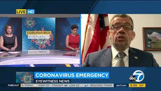 KABC7 Interview of  Special Agent in Charge Bill Bodner, DEA Los Angeles Division April 3, 2020