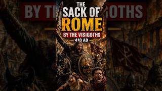 The Day Rome Fell: Visigoths Sack the Eternal City After 800 Years 🔥🔥 #history
