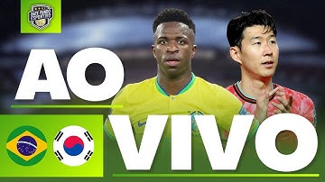 BRASIL 5 X 0 COREIA DO SUL AO VIVO | AMISTOSO INTERNACIONAL | BRASIL AO VIVO 4K | 10/10/2025