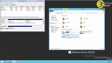 Chia ổ cứng Windows server 2012