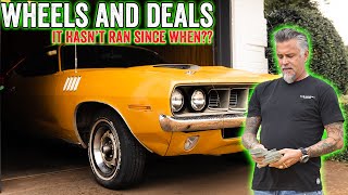 Reeling in a '71 Cuda  Wheels & Deals  Gas Monkey Garage & Richard Rawlings