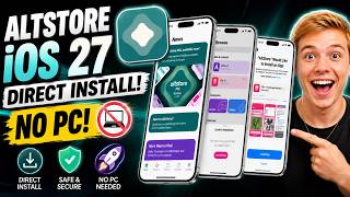 AltStore iOS 27 TUTORIAL 2026 - How To Download & Install AltStore iOS on iPhone & iPad➡️NO COMPUTER screenshot 4