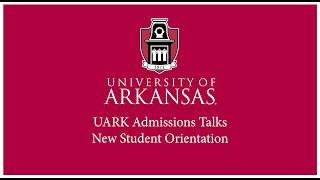 Admissions Talks: New Student Orientation
