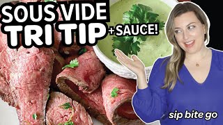 Sous Vide TRI TIP Roast Steak With Sauce (AMAZING)