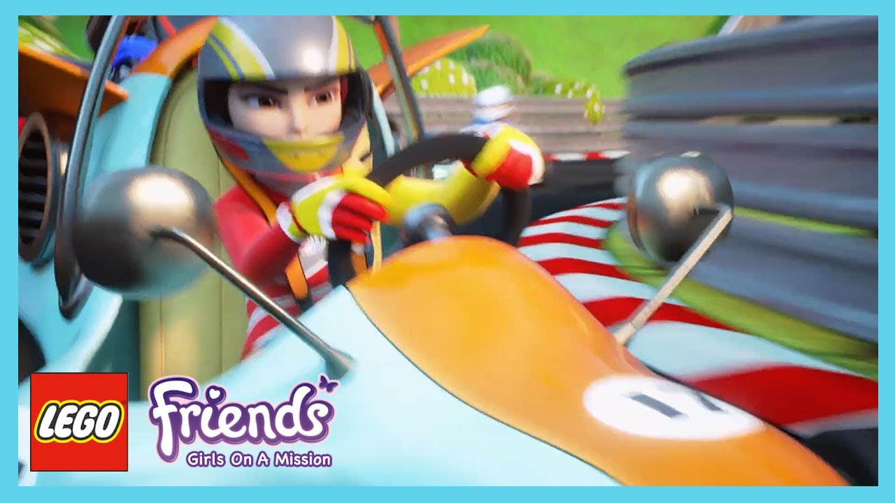 LEGO Friends: Girls on a Mission - Speed Racer | Dibujos animados para niños | WildBrain Encantada