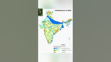 HYDROGEOLOGICAL MAP OF INDIA