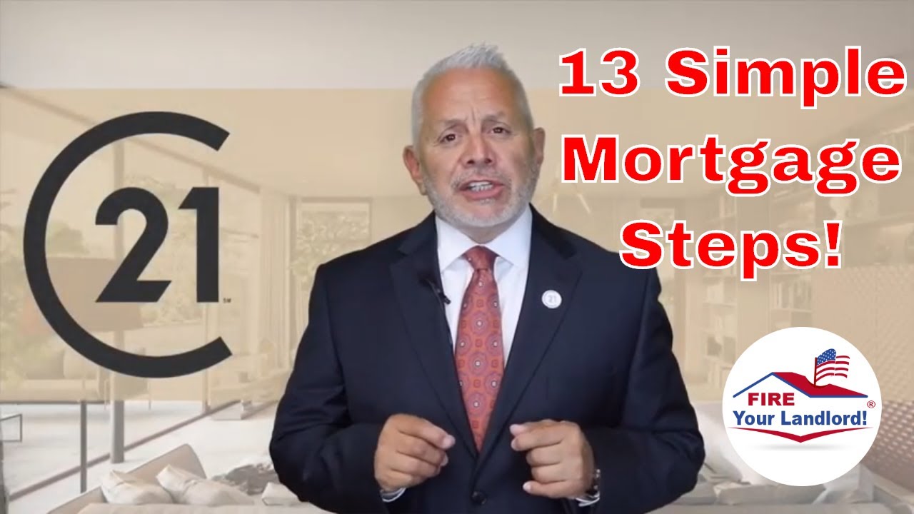 13 simple MORTGAGE steps! Home Loan process and how to qualify!