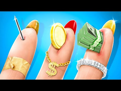 الطالبة المفلسة مقابل الثرية مقابل فاحشة الثراء غرف سري ة في المدرسة 