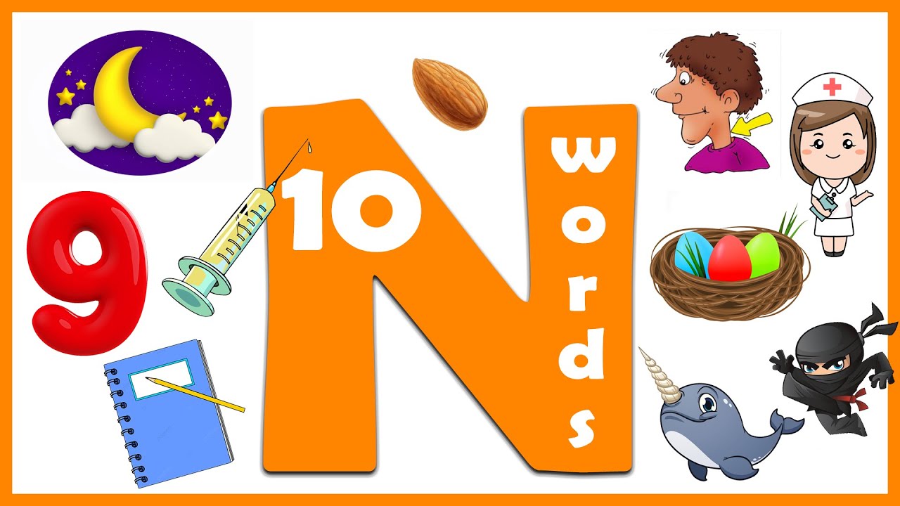 Words From Letter N Words that Start With Letter N N Letter For