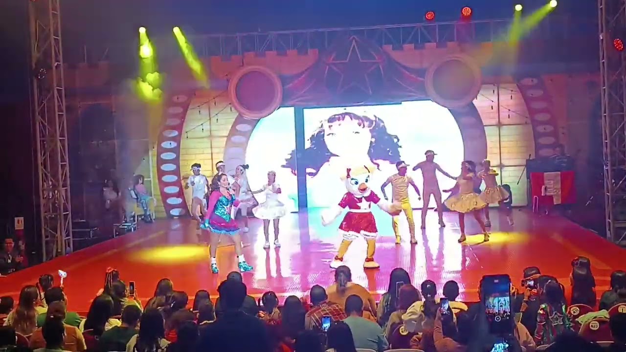 Pierito en el circo por primera vez