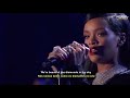 Rihanna - Diamonds (Live at The Concert For Valor 2014) Legendado em (Português BR e Inglês)