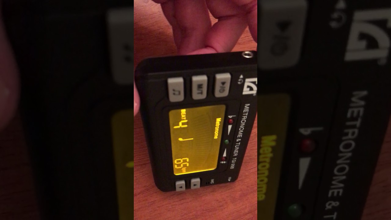 How to Use a Metronome/Tuner