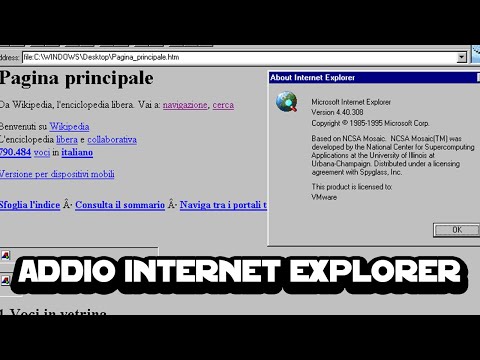 Video: Internet Explorer è ancora disponibile?