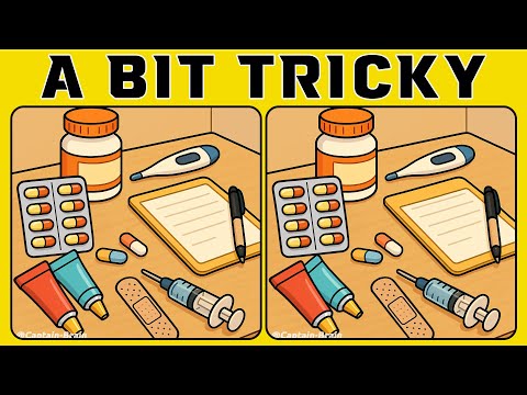 🧠🧩Test Your Brain With These Intense Spot The Difference Challenges (A Bit Tricky)