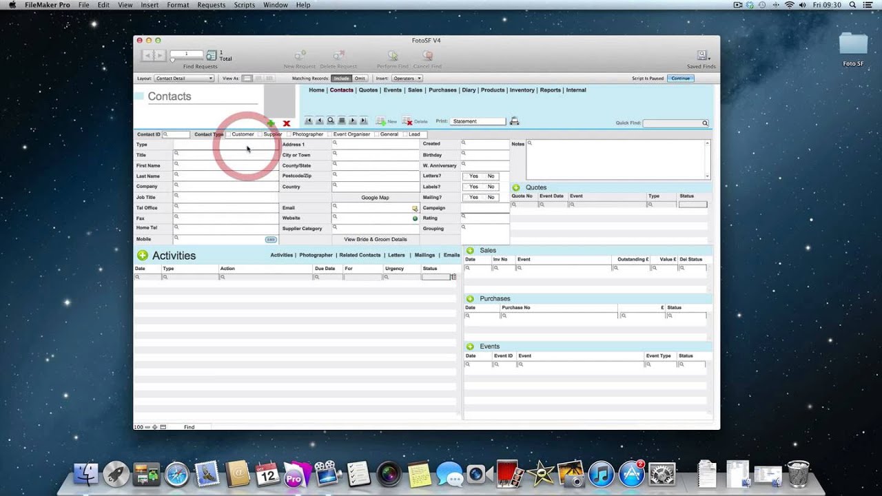 Photography Management Software | Export Contacts