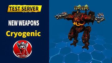 War Robots ★ Testing New Weapons Cryogenic & Hacker In Test Server ★ Test Server Gameplay