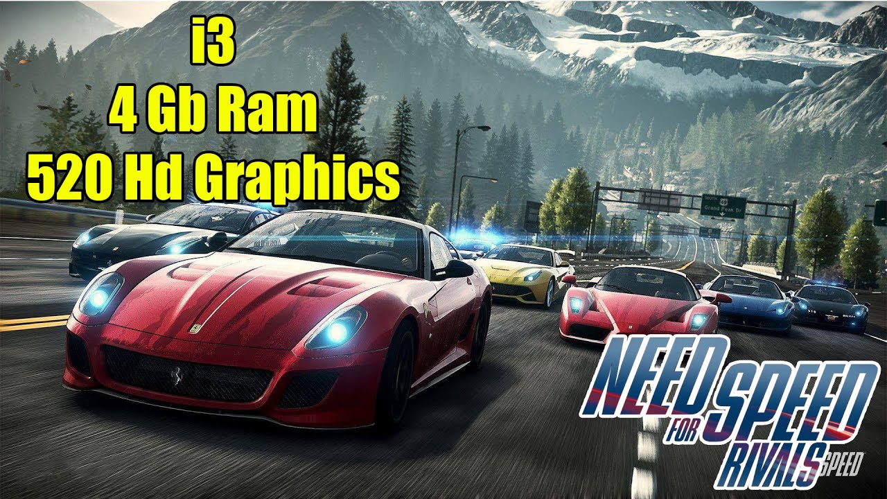 NFS Rivals |i3 6006u 4 Gb Ram 520 Hd Graphics | Low Ended PC