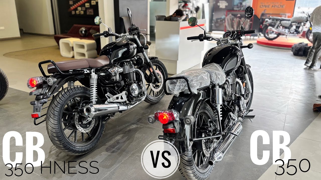 CB350 hness vs CB350 full comparison 😍🔥 which is best bike for you ?