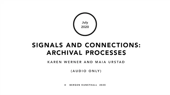 Talks and readings series: Karen Werner and Maia U...