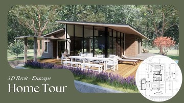 3D Revit - Enscape | Sunny and Breezy Home