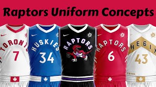 Toronto raptors new jerseys?