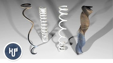 Cinema 4D training tutorial - Formula spline