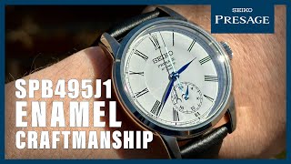Unboxing The New Seiko Presage Enamal SPB495J1
