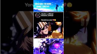 Yoruichi so cute ๐ฅฐ Bleach: Thousand Year Blood War ๐ฅถ Part 4 Ep1 | #anime #animeedit